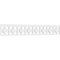 Ekena Millwork Oakley Architectural Grade PVC Running Trim, 6"H x 5/8"P x 48"L RUNP06X0625X48OAK - alternate 1